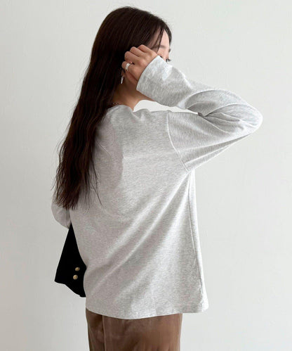 logo印花長袖T恤