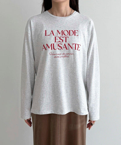 logo印花長袖T恤