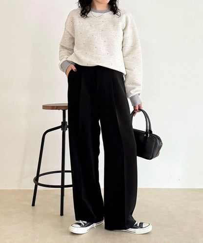 【人氣復刻】愛心刺繡修身衛衣套頭衫