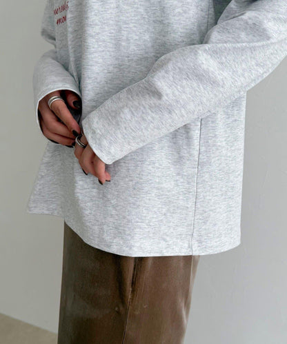 logo印花長袖T恤