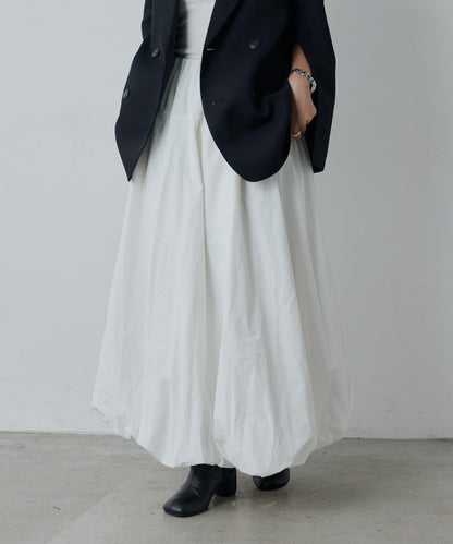 尼龍抽褶泡泡裙