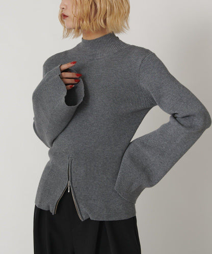 2WAY喇叭袖針織衫