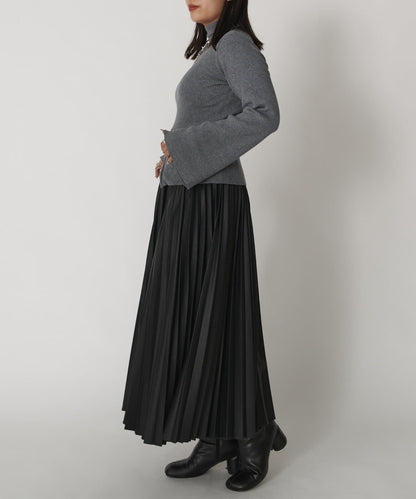 2WAY喇叭袖針織衫