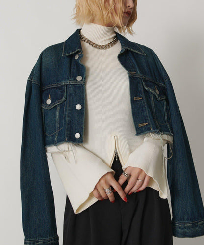 2WAY喇叭袖針織衫