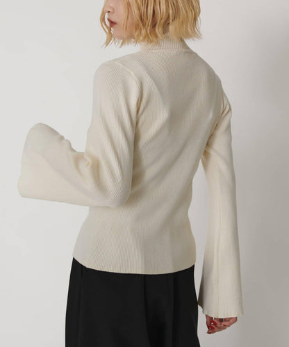 2WAY喇叭袖針織衫