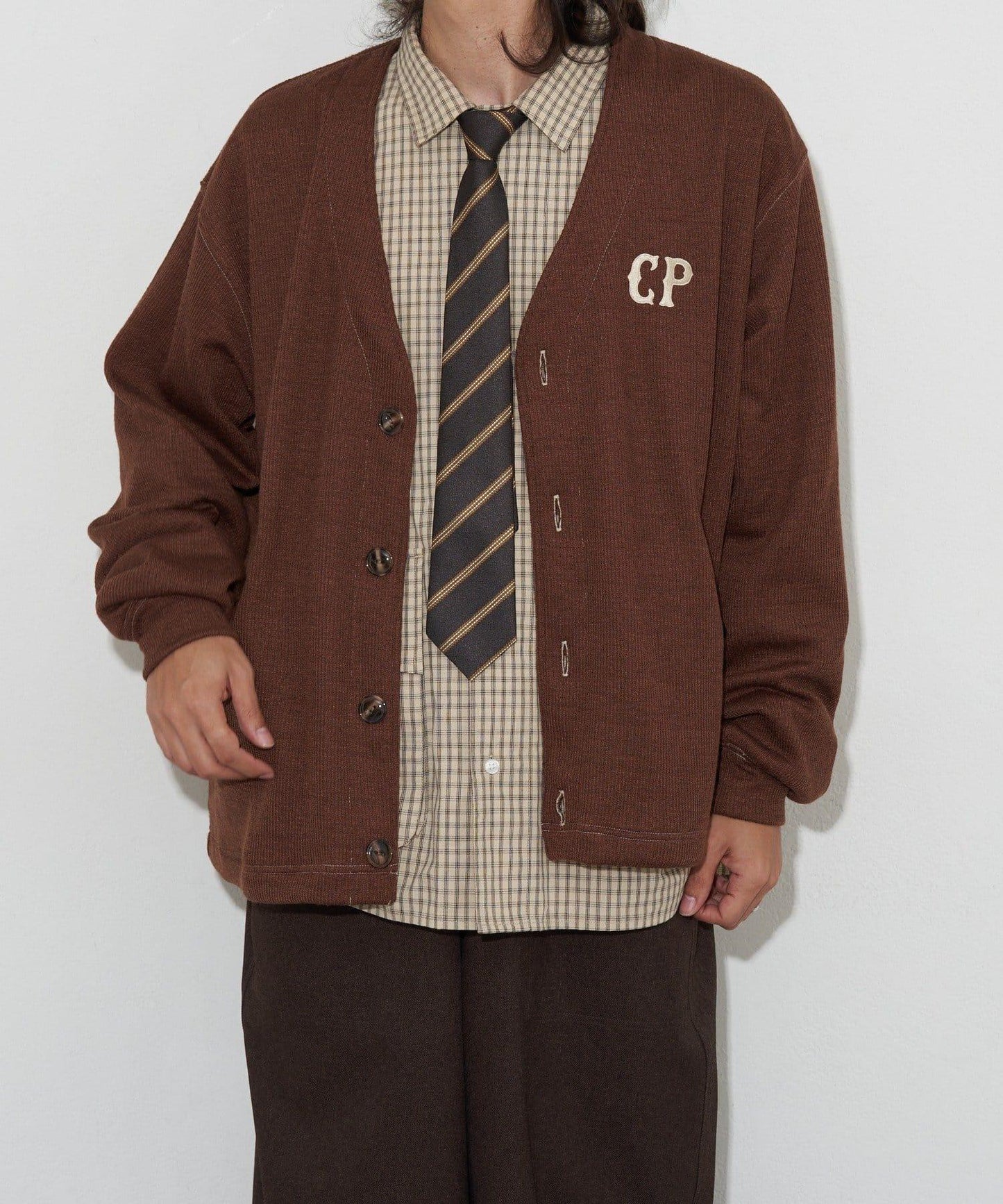 【Ciaopanic】CP標誌縫線開衫