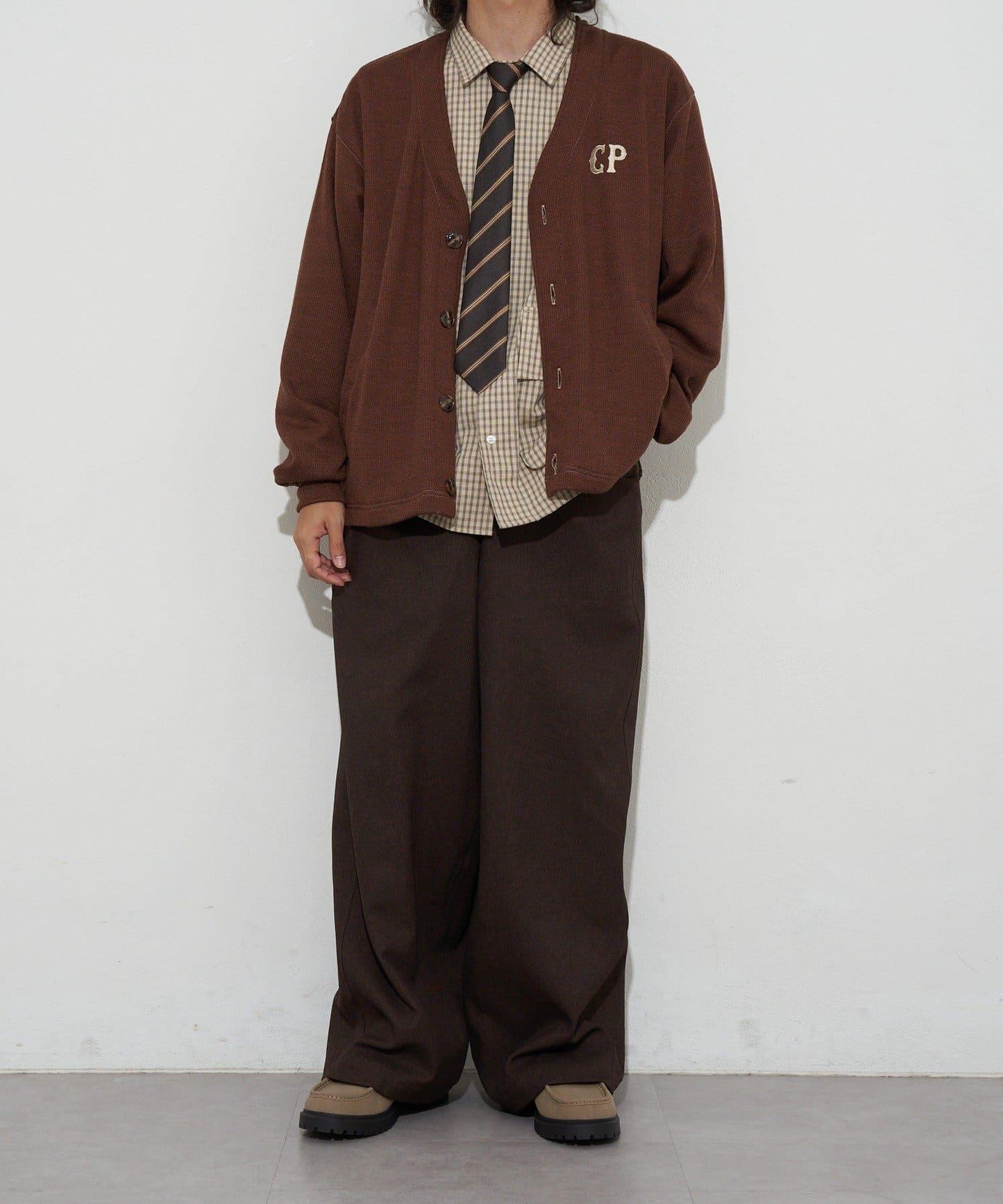 【Ciaopanic】CP標誌縫線開衫