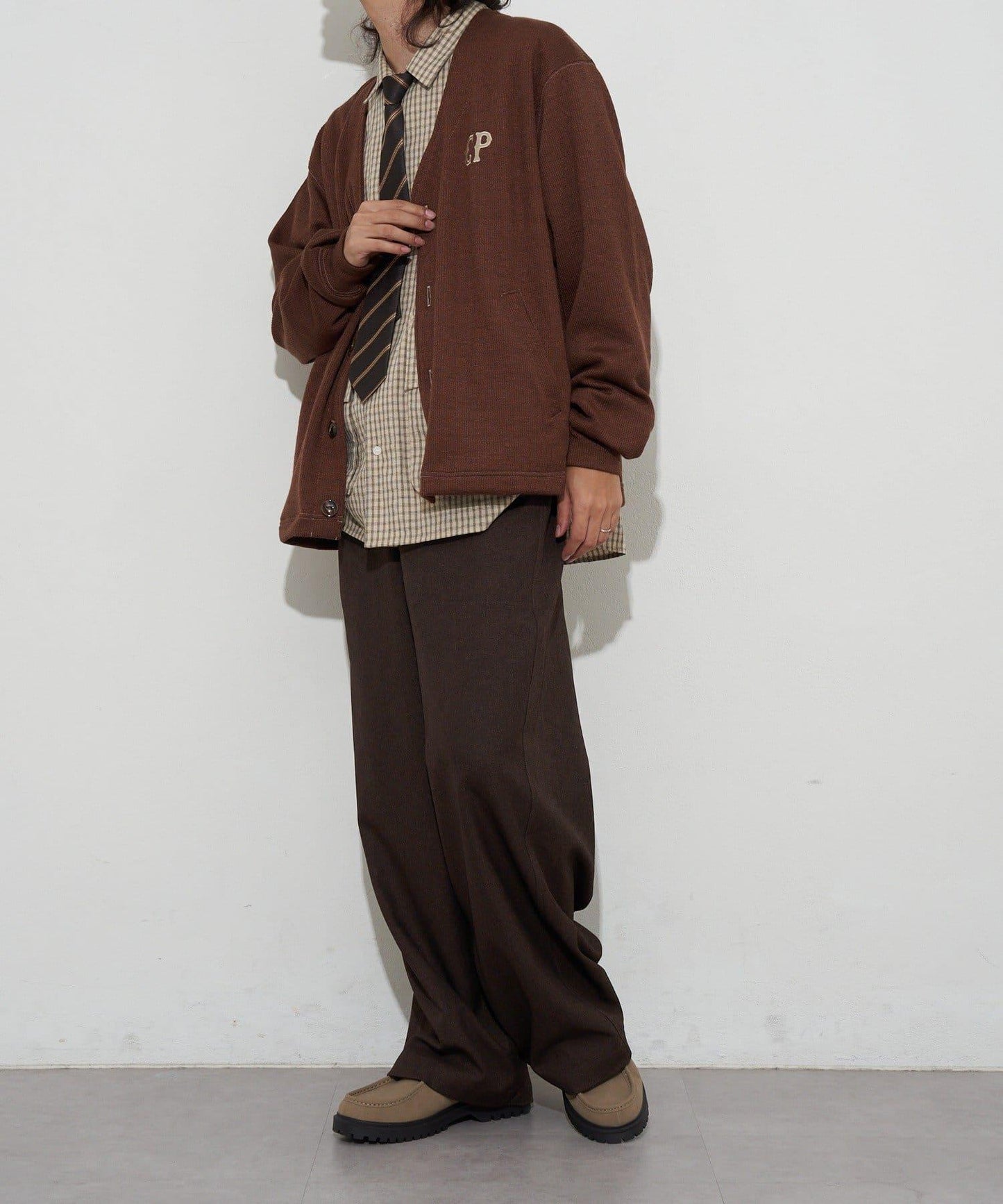 【Ciaopanic】CP標誌縫線開衫