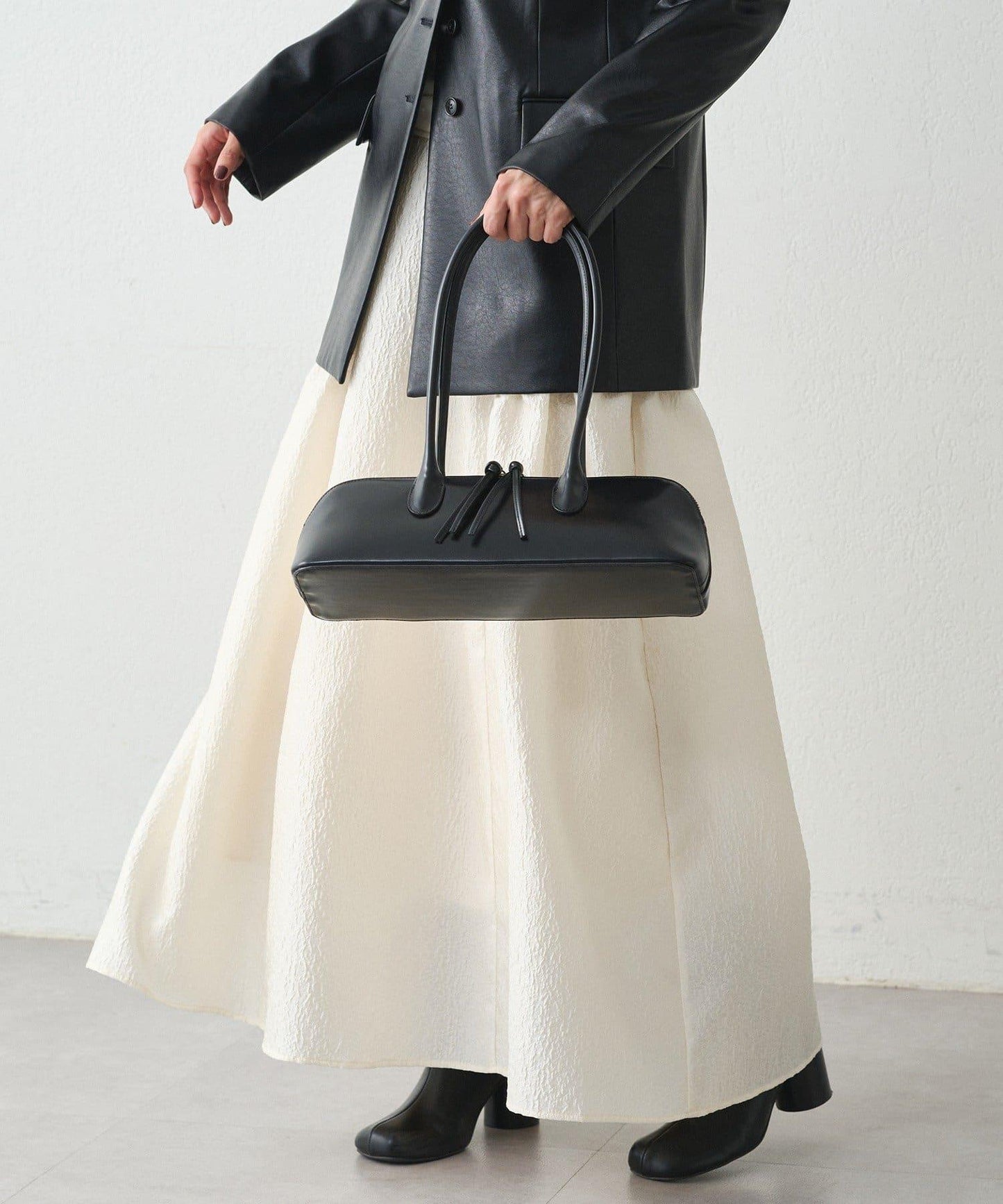 Loungedress 壓紋傘擺 半身裙