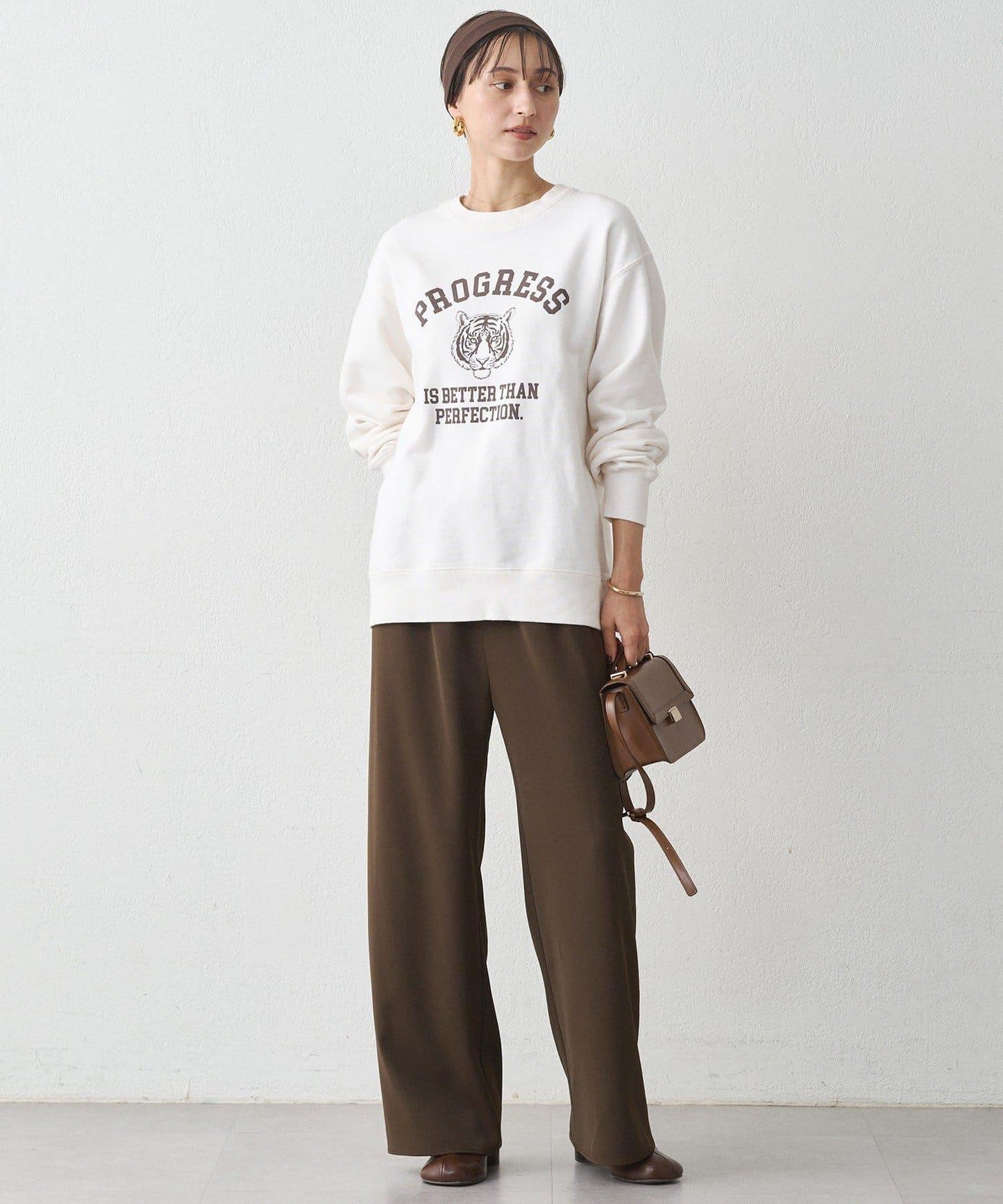 Loungedress 老虎圖案衛衣