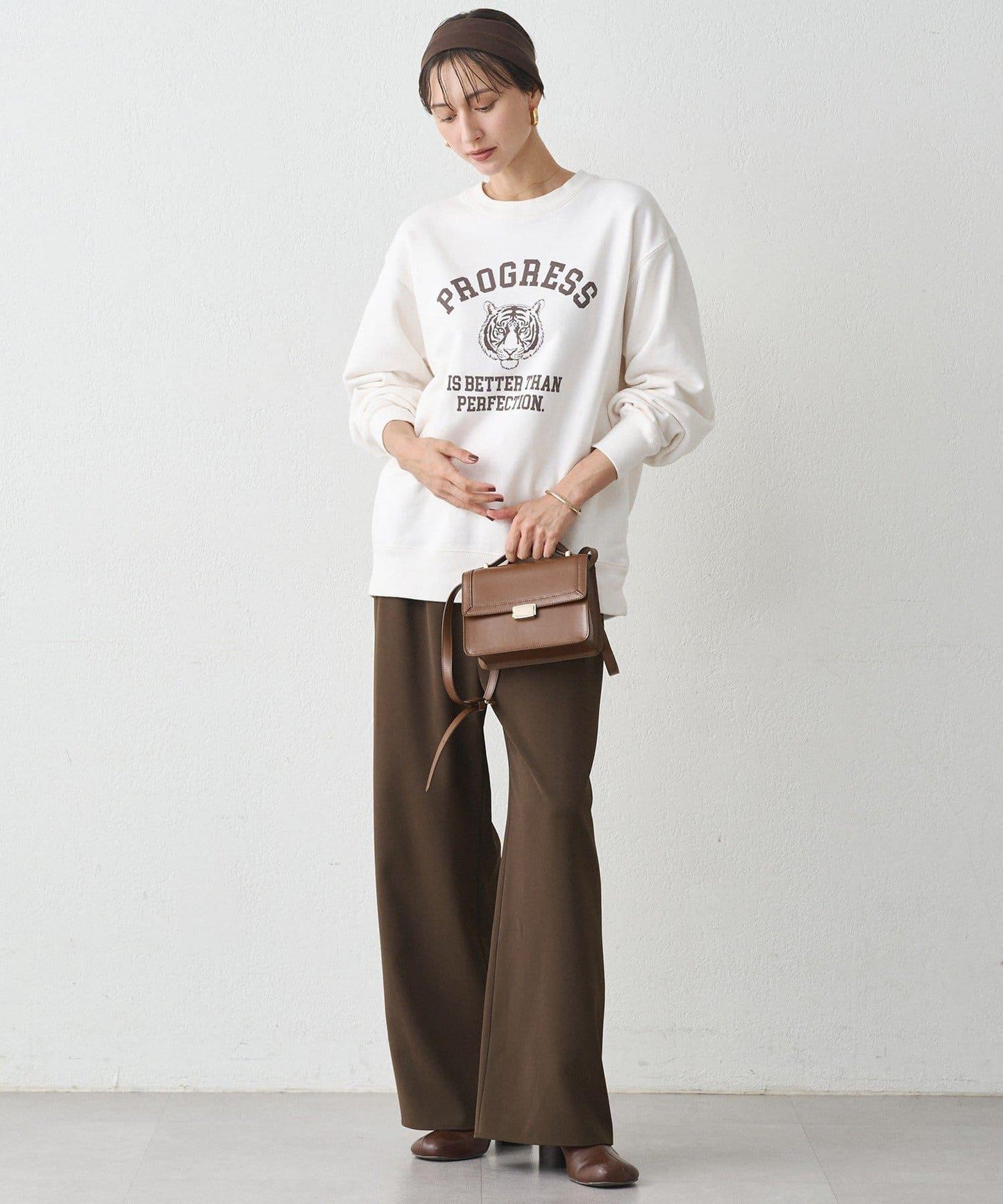 Loungedress 老虎圖案衛衣