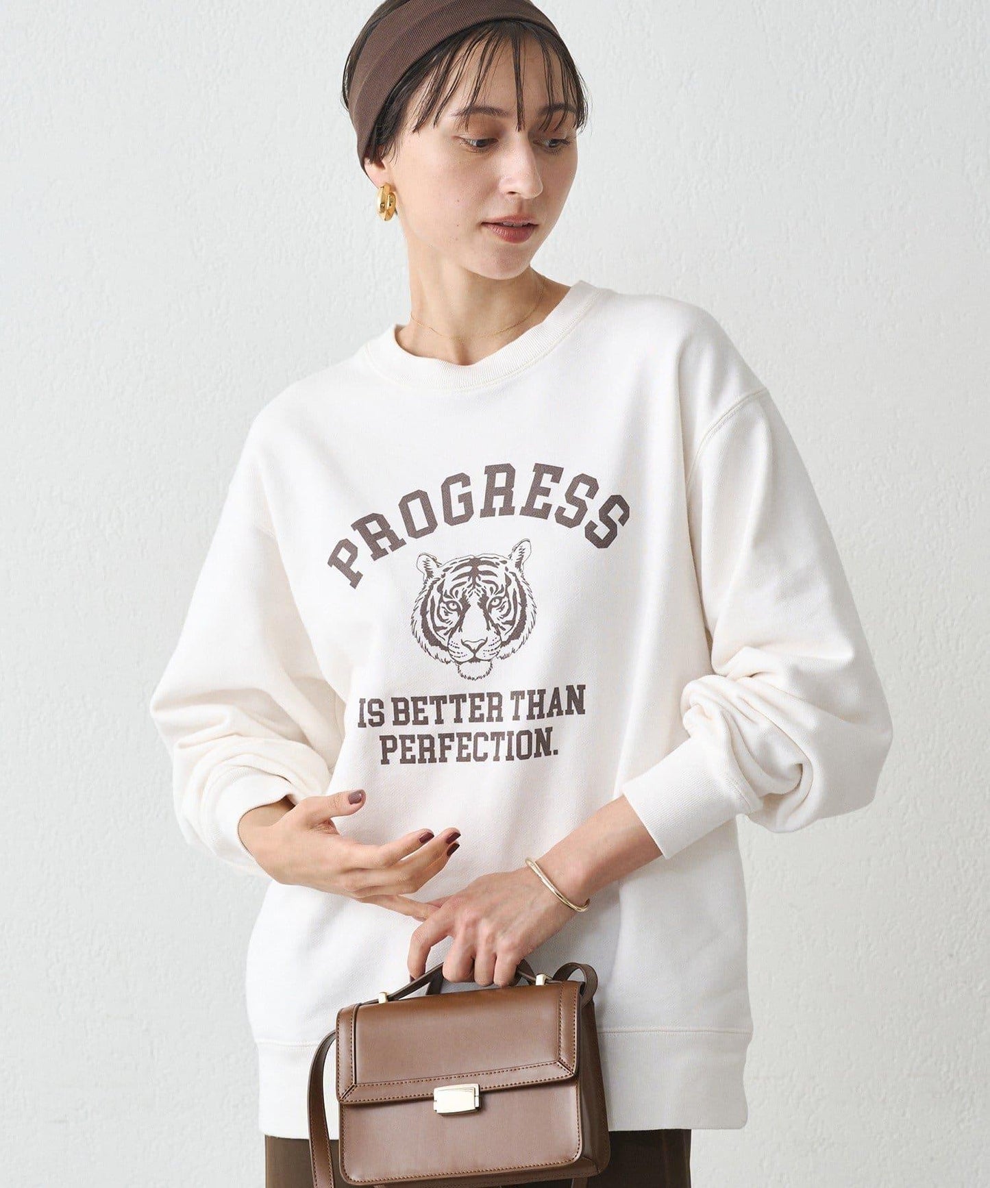 Loungedress 老虎圖案衛衣