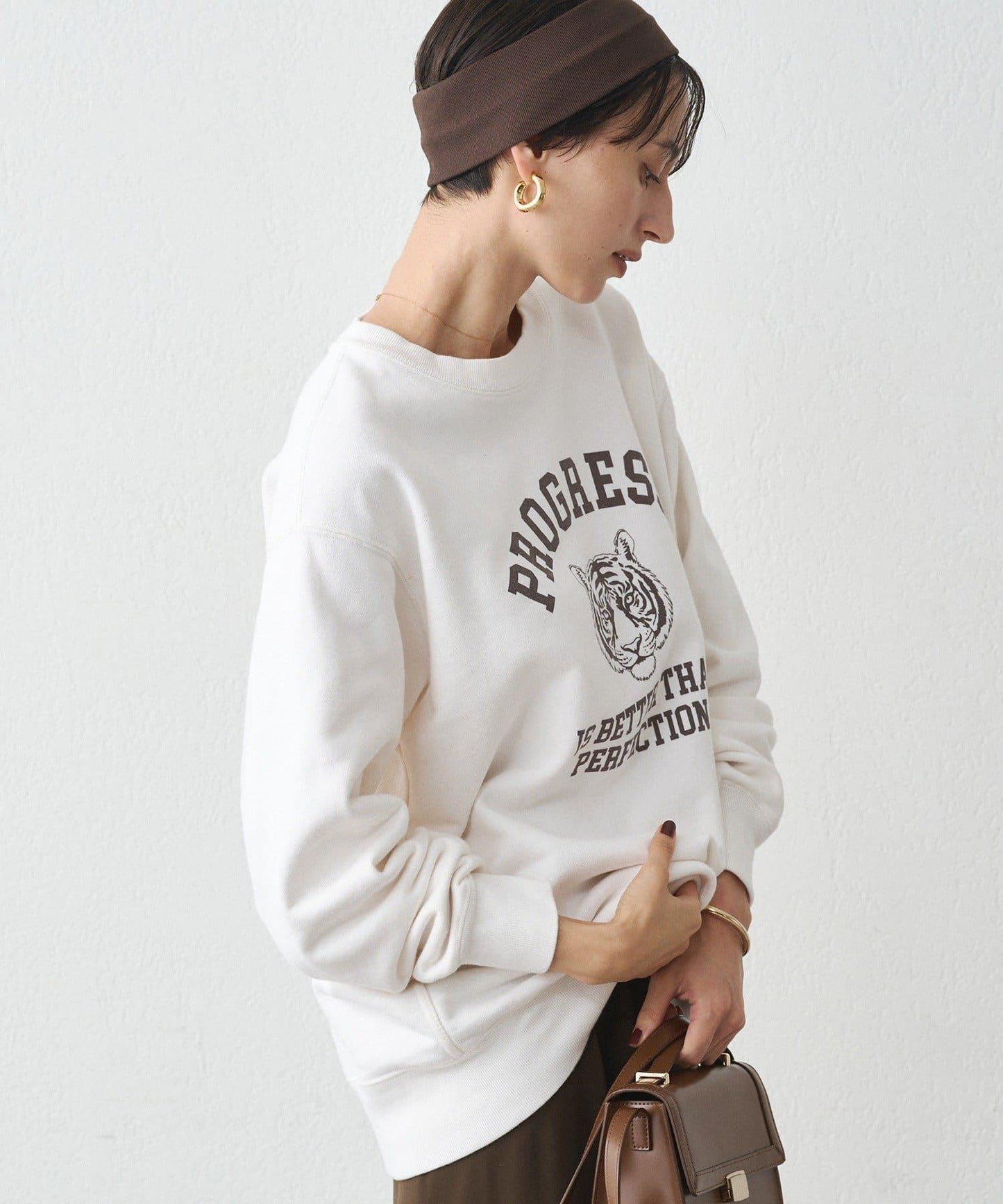 Loungedress 老虎圖案衛衣