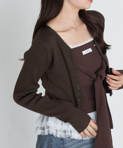 【Ray Cassin】簡約紐釦針織開衫