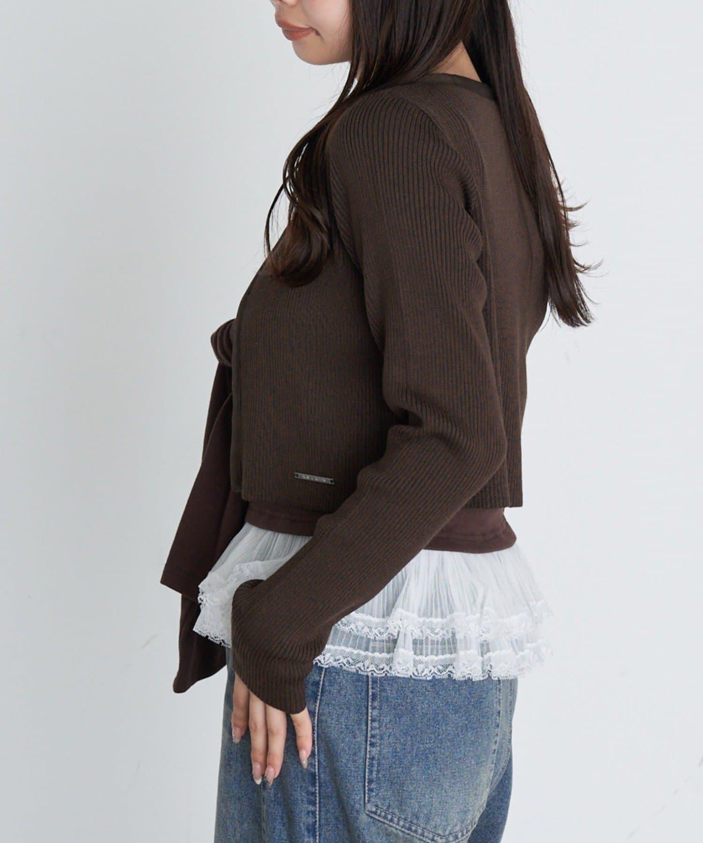 【Ray Cassin】簡約紐釦針織開衫