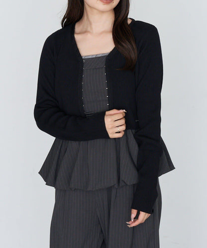 【Ray Cassin】簡約紐釦針織開衫