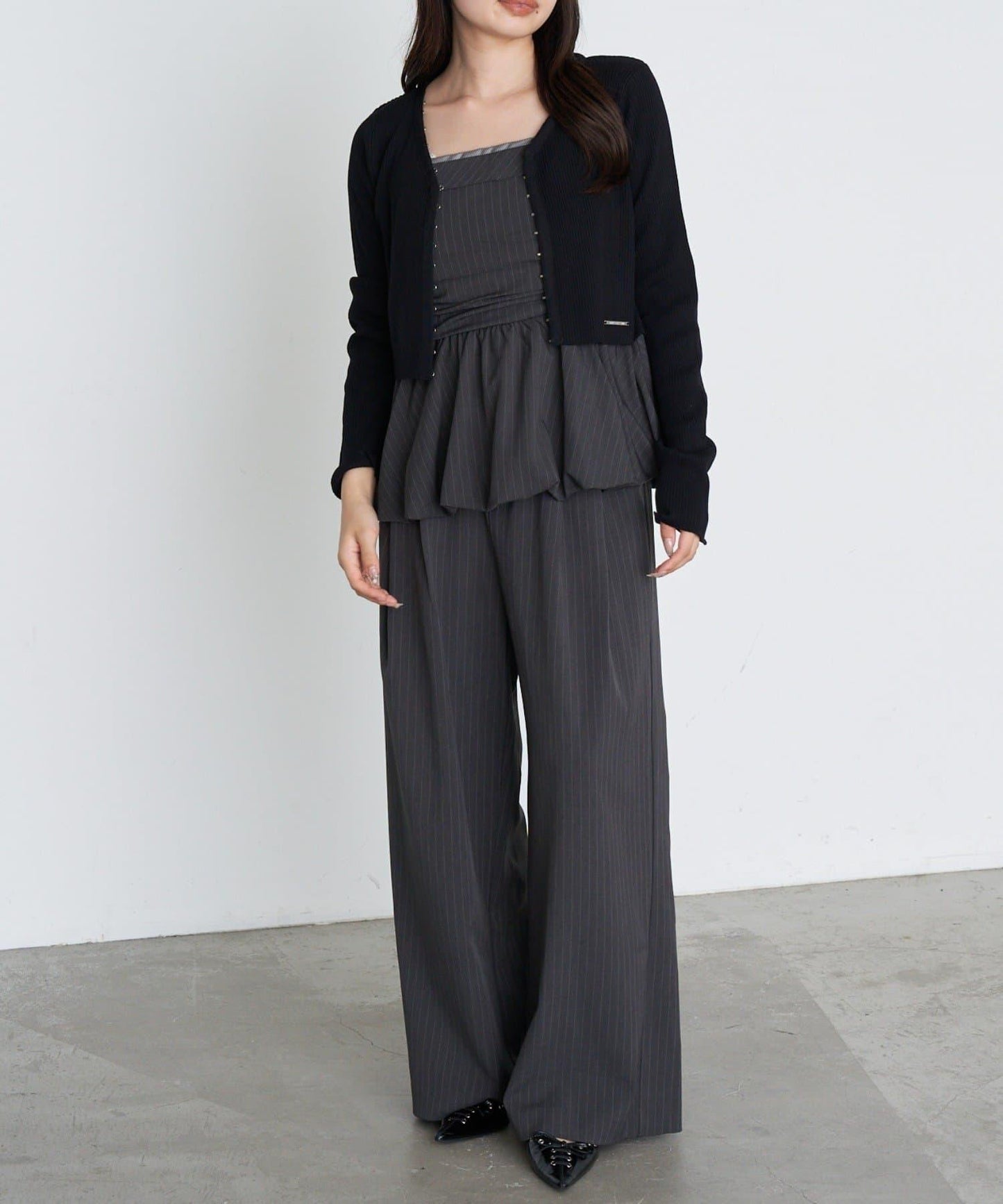 【Ray Cassin】簡約紐釦針織開衫