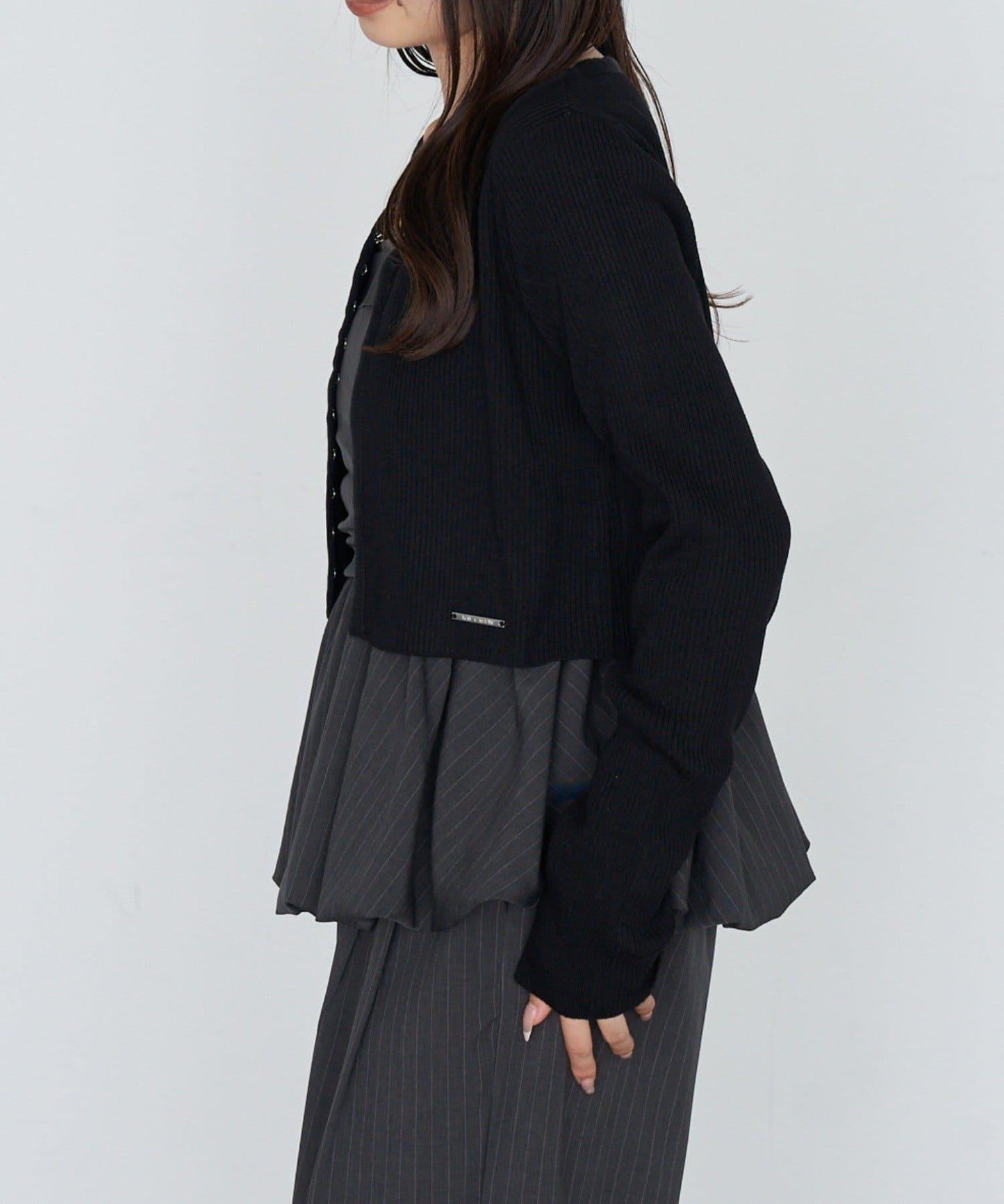 【Ray Cassin】簡約紐釦針織開衫