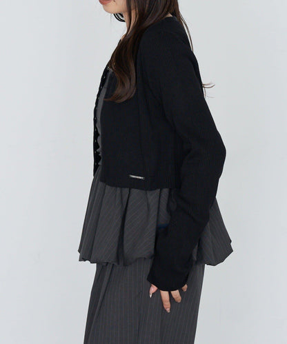 【Ray Cassin】簡約紐釦針織開衫