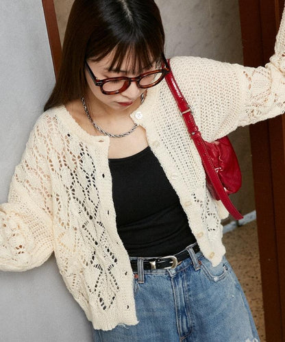 拼接拼布拼接開衫