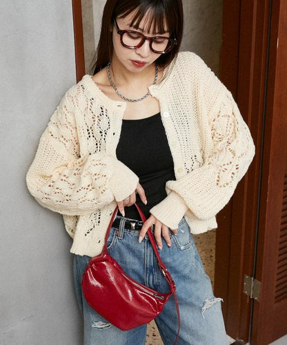 拼接拼布拼接開衫