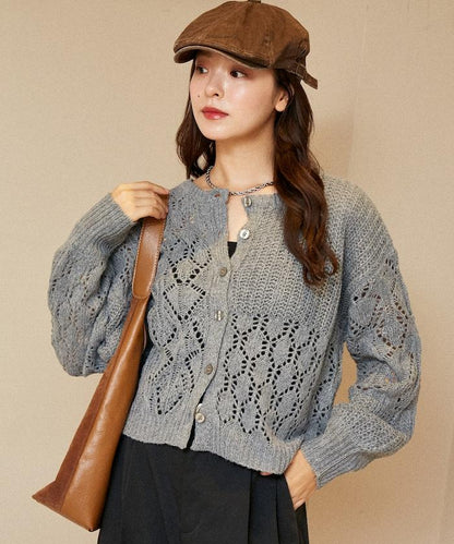 拼接拼布拼接開衫