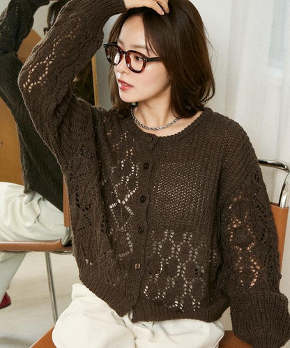 拼接拼布拼接開衫