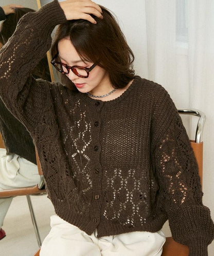 拼接拼布拼接開衫