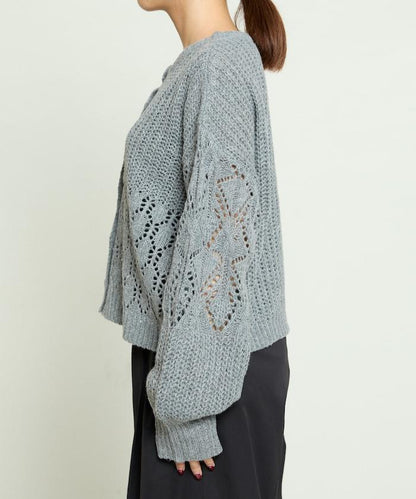 拼接拼布拼接開衫