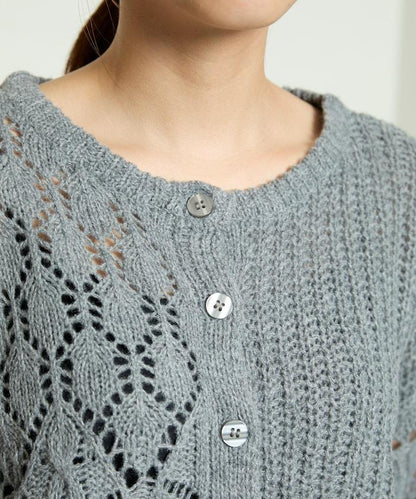 拼接拼布拼接開衫