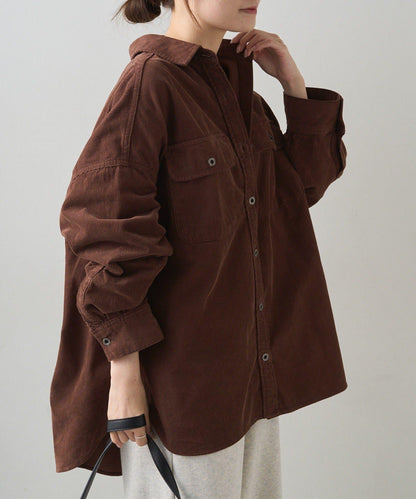 燈芯絨CPO襯衫