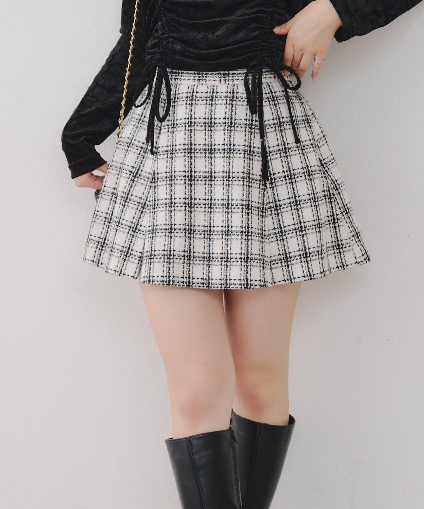 【Tweed Collection】亮絲花呢迷你裙