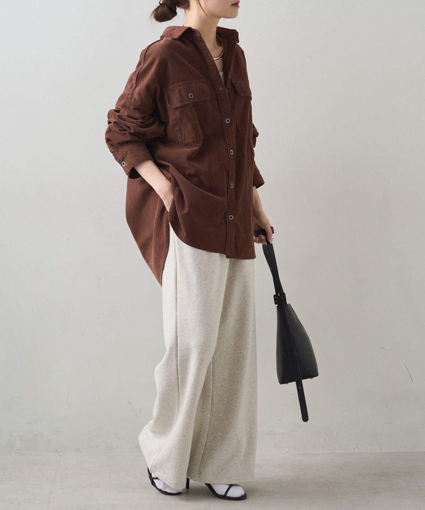 燈芯絨CPO襯衫