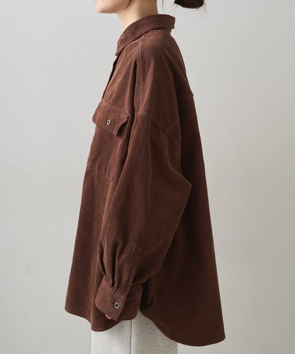 燈芯絨CPO襯衫