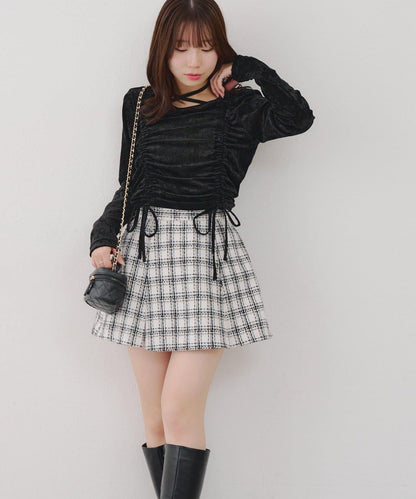 【Tweed Collection】亮絲花呢迷你裙