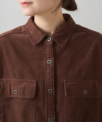 燈芯絨CPO襯衫