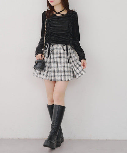 【Tweed Collection】亮絲花呢迷你裙