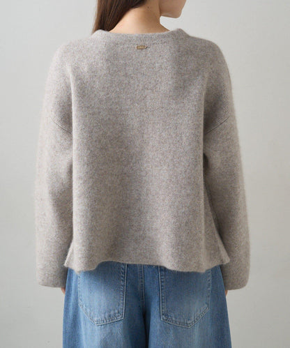 雙面針織無領夾克