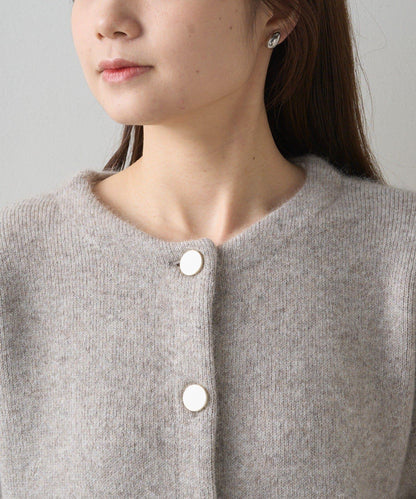 雙面針織無領夾克