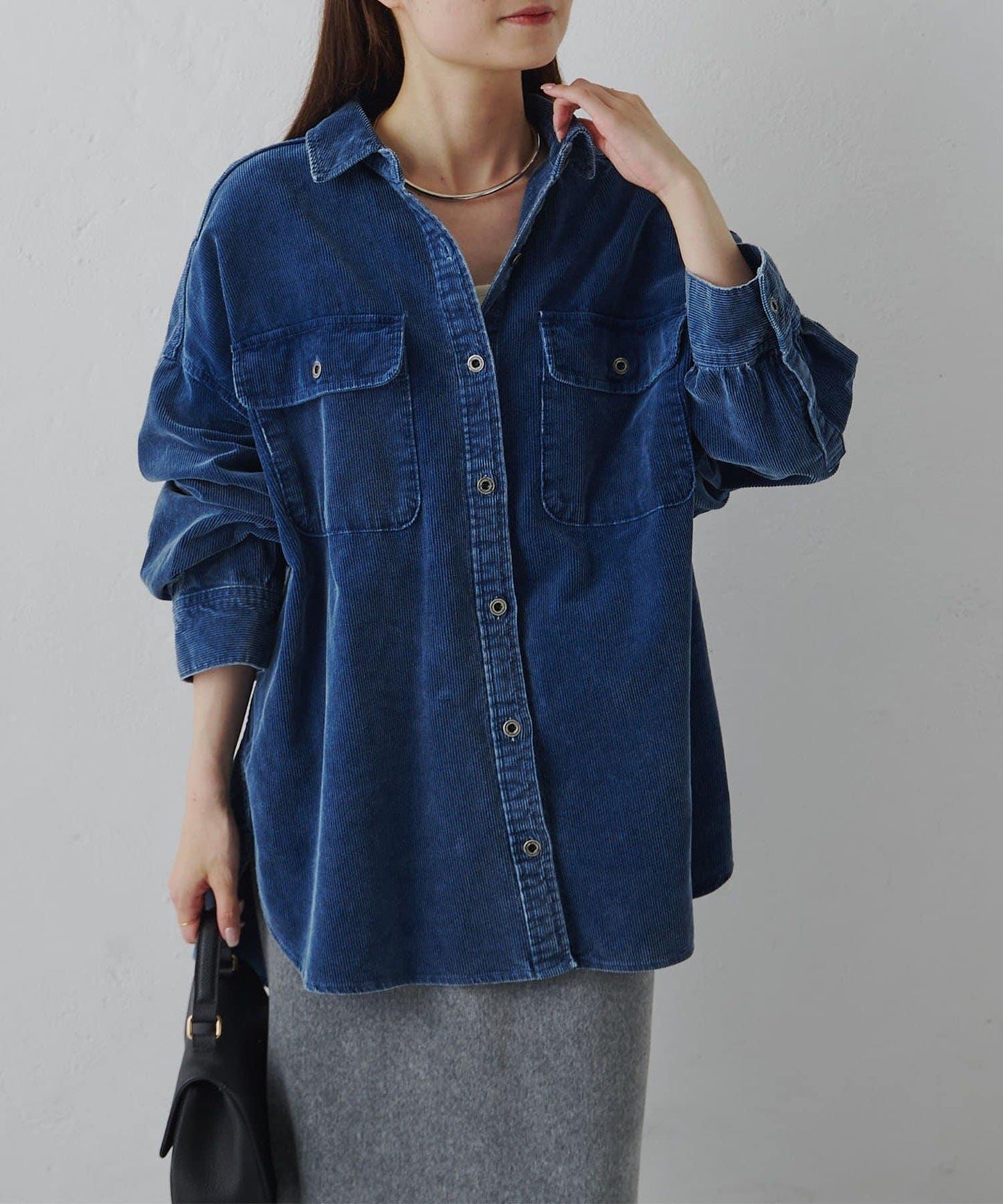 燈芯絨CPO襯衫