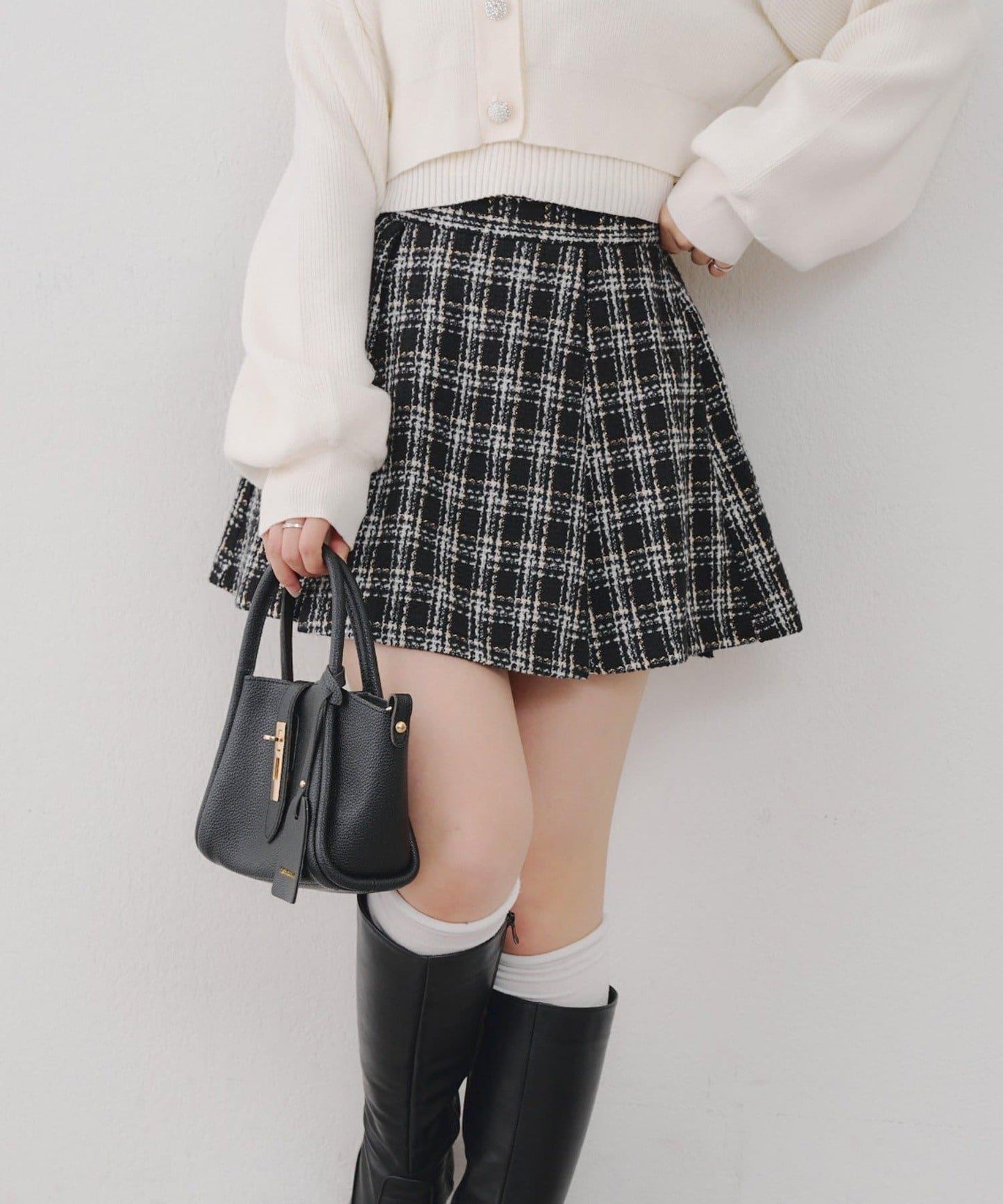 【Tweed Collection】亮絲花呢迷你裙