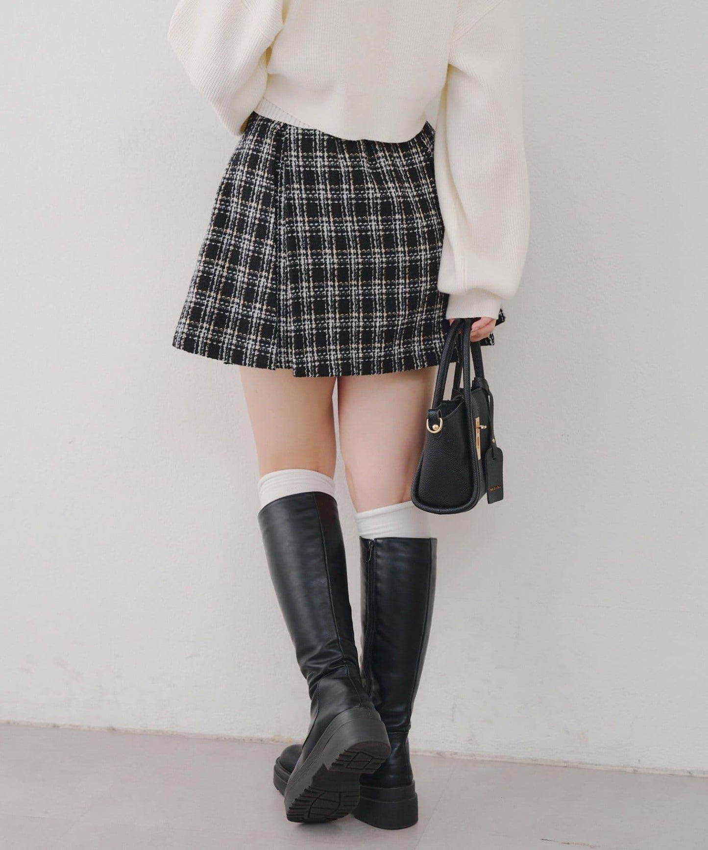 【Tweed Collection】亮絲花呢迷你裙