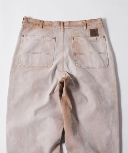 FromVintage 塗鴉鴨子雙膝褲