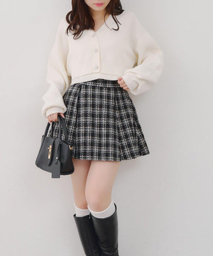【Tweed Collection】亮絲花呢迷你裙