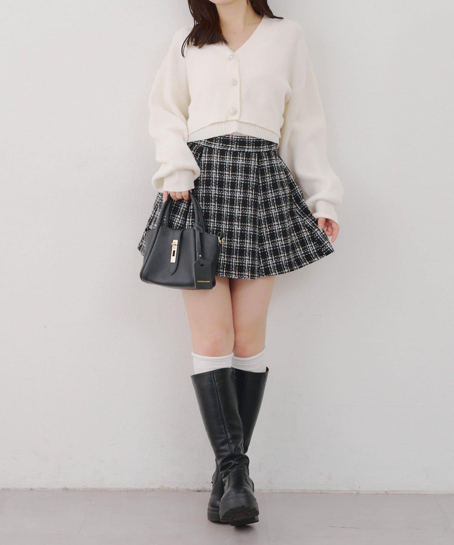 【Tweed Collection】亮絲花呢迷你裙