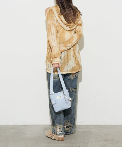 【GRAIN/グレイン】帶珠飾掛件腰包