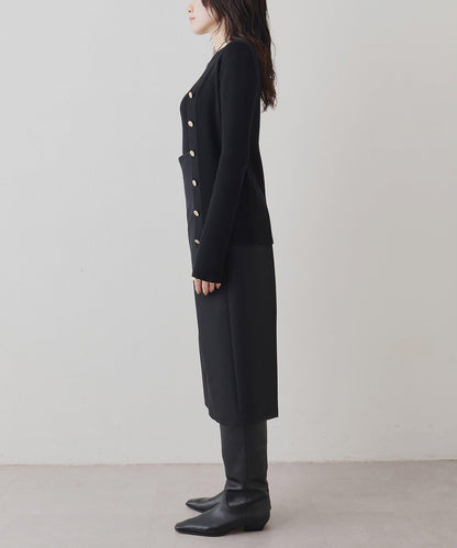 羅紋針織圓領套頭衫