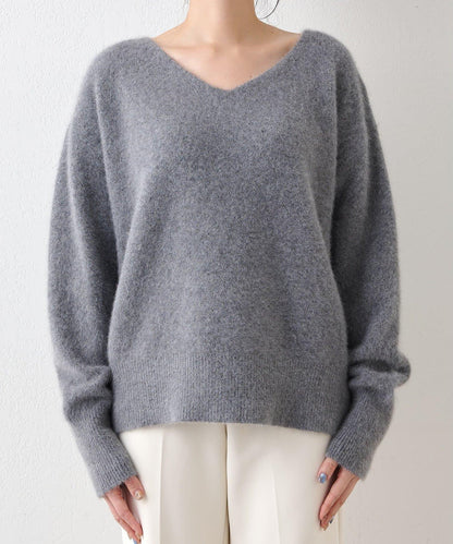秋冬V領套頭衫