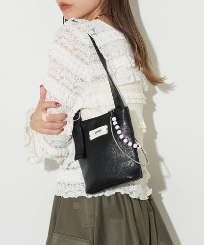 【GRAIN/グレイン】帶珠飾掛件腰包