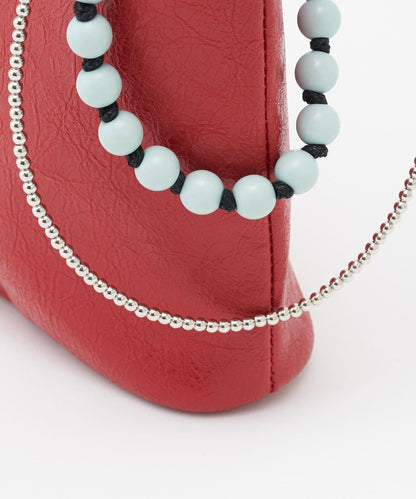 【GRAIN/グレイン】帶珠飾掛件腰包